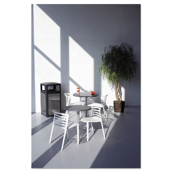 Entourage Table, Base, Silver - Safco - 2490SL