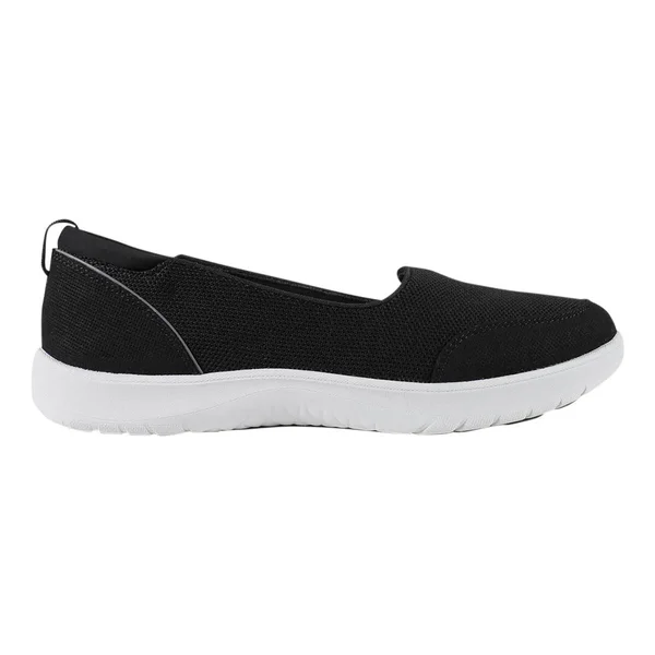 Clarks Women's Cloudsteppers Adella Blush Shoes - Navy Textile