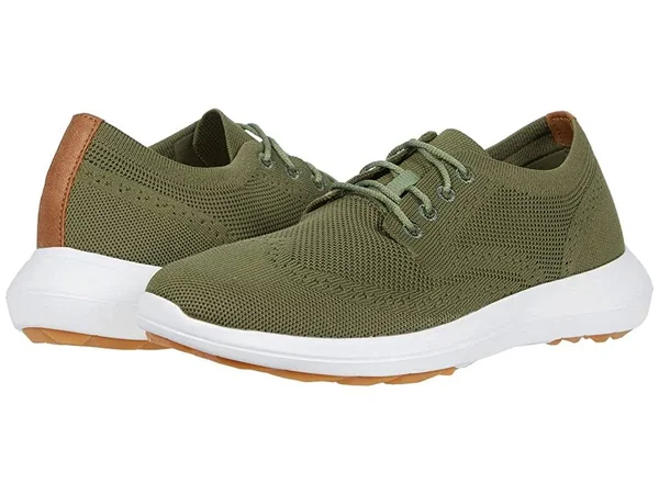 FootJoy Men's Flex LE2 Spikeless Golf Shoes Size 9, Olive