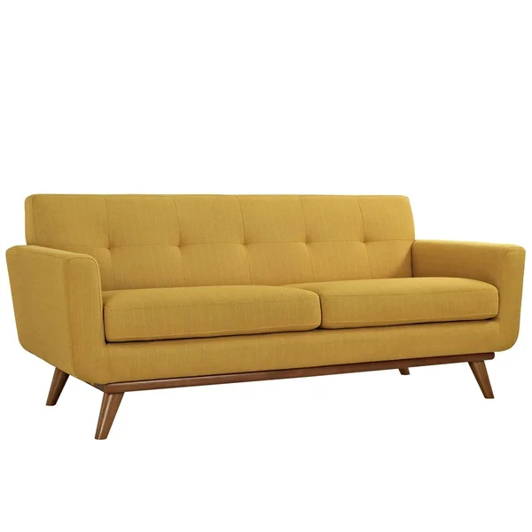 Modway Engage Expectation Gray Upholstered Loveseat