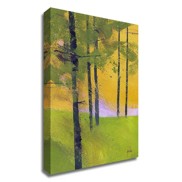 25x22 x 15x22 Simple Spruce by Paul Bailey Print on Canvas