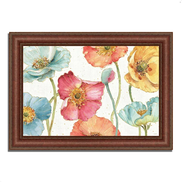 31x22 x 43x22 Spring Softies I by Lisa Audit Framed Painting Print