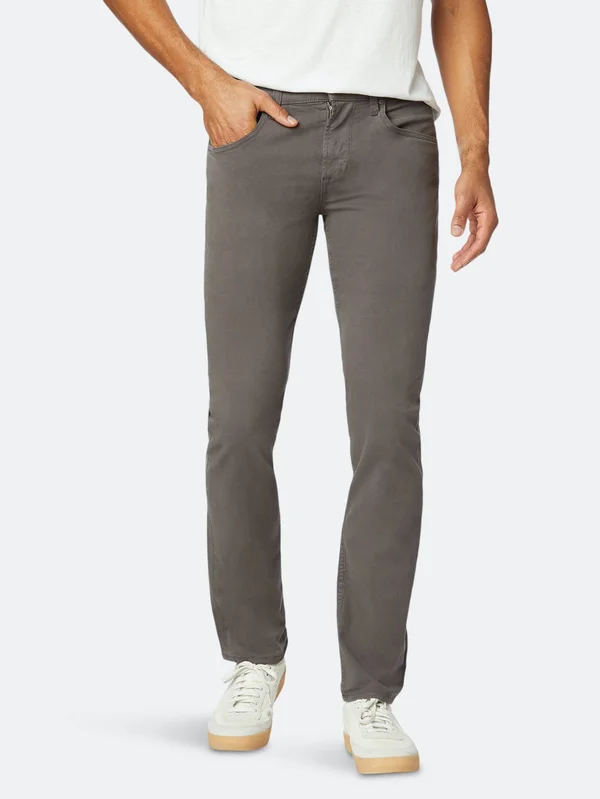 Hudson Men's Blake Slim Straight Twill Pant 30x22 - Grey - 30