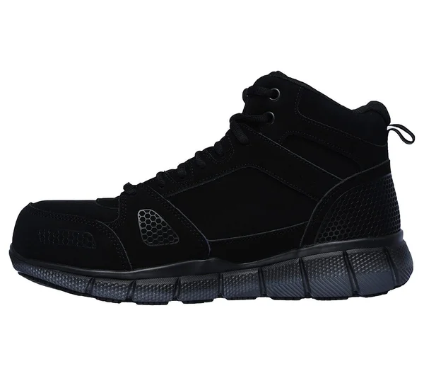 Skechers Men's Work Telfin Penticton ESD High Top - Black
