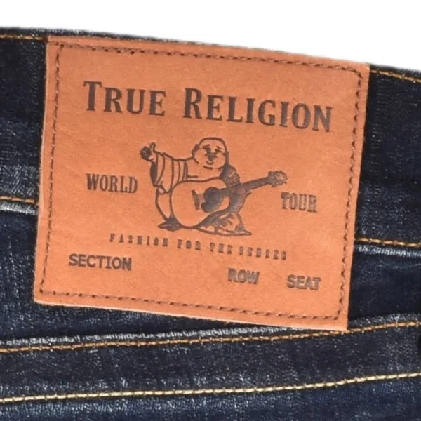 True Religion Ricky Relaxed Straight Leg Jeans - Size 30 - Ghkd Dark at Nordstrom Rack