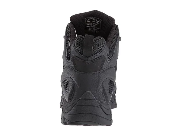 Merrell Men's Moab 2 Mid Waterproof Tactical Boots - Black