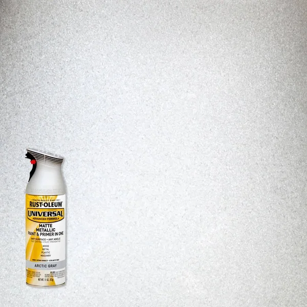 Rust-Oleum Universal 11 oz. All Purpose Metallic Arctic Gray Spray Paint and Primer in One (6-Pack)