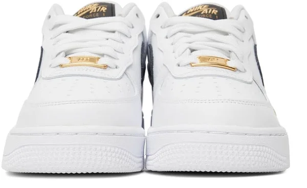 Nike White & Black Air Force 1 &07 Essential Sneakers