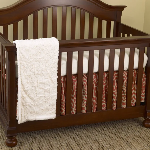 Cotton Tale Raspberry Dot 3-Piece Crib Bedding Set