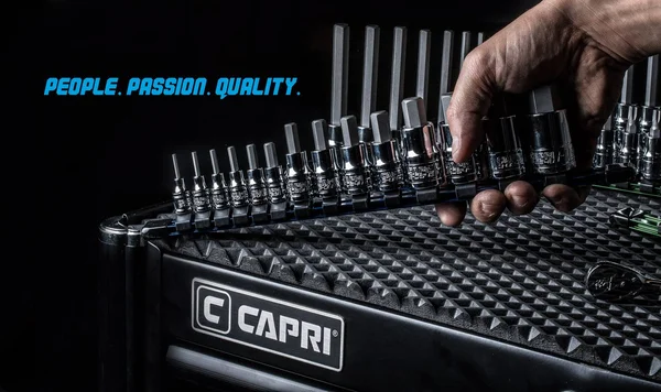 Capri Tools Hex Bit Socket Set - SAE, 13-Piece