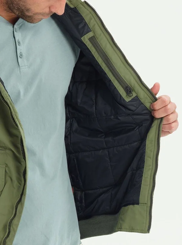 Burton Men's Banyon Bomber Jacket - Large - Clover