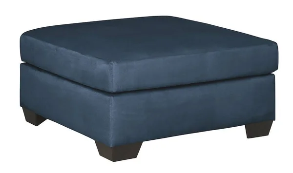 Signature Design by Ashley Darcy Oversized Accent Ottoman - Blue