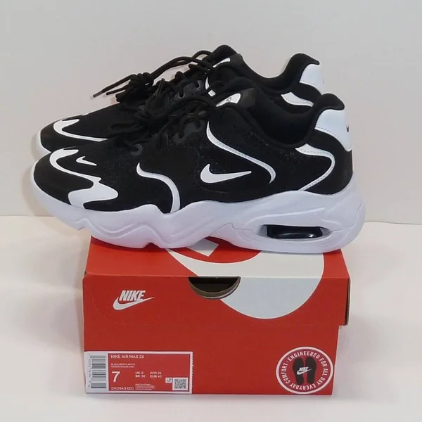 Nike Air Max 2x Men's Shoes in Black - Size: 7, CK2943-001