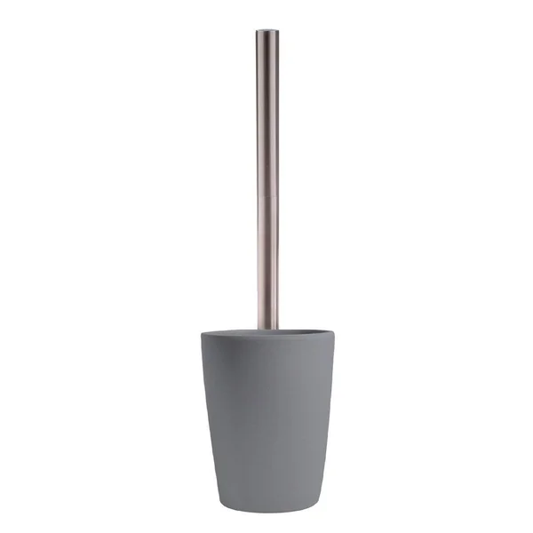 Toilet Brush and Holder Spirella Takeo Gray Bamboo