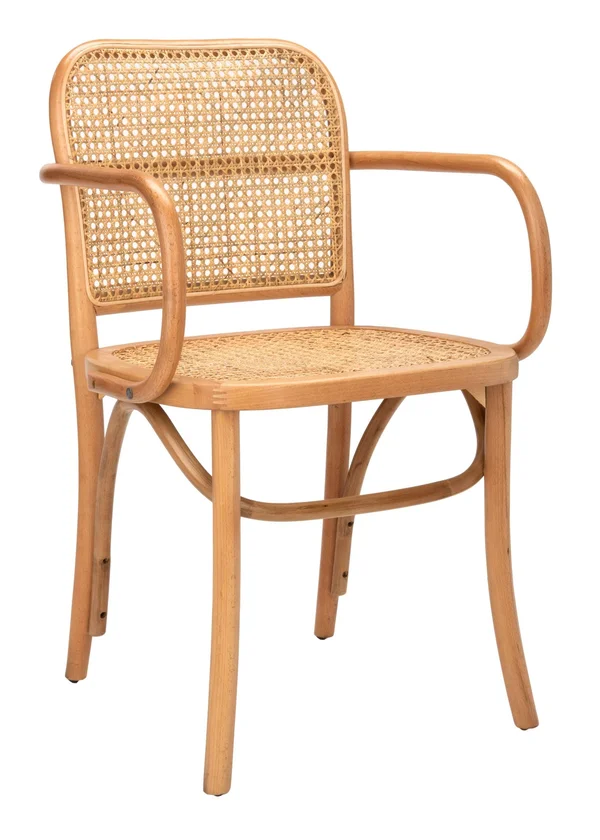 Safavieh Keiko Cane Dining Chair - Natural