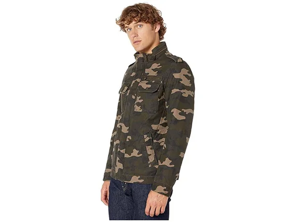 Levi&s Men's Washed Cotton Military Jacket
