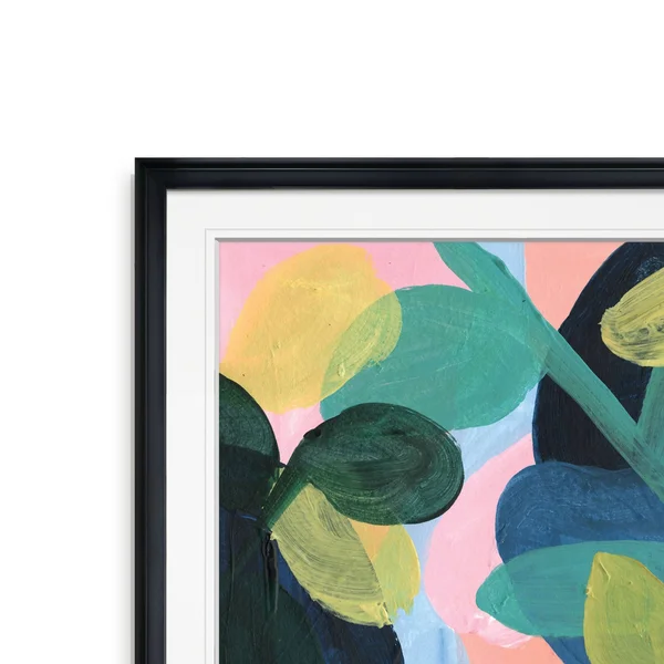 May Branches I -Framed Giclee Print - 22X22