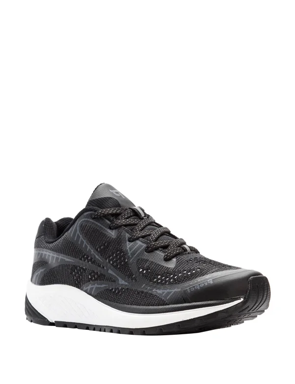 Propet Women's One LT Sneaker - Black - Size 12 - 4E