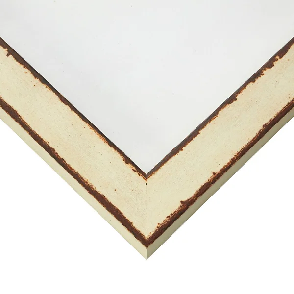 Craig Frames Ferro, Rusted Ivory Picture Frame, 24 x 32 inch, White