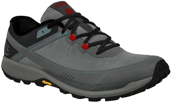Topo Athletic Runventure 3 Trail Running Shoe - Men's Grey/Red - 11