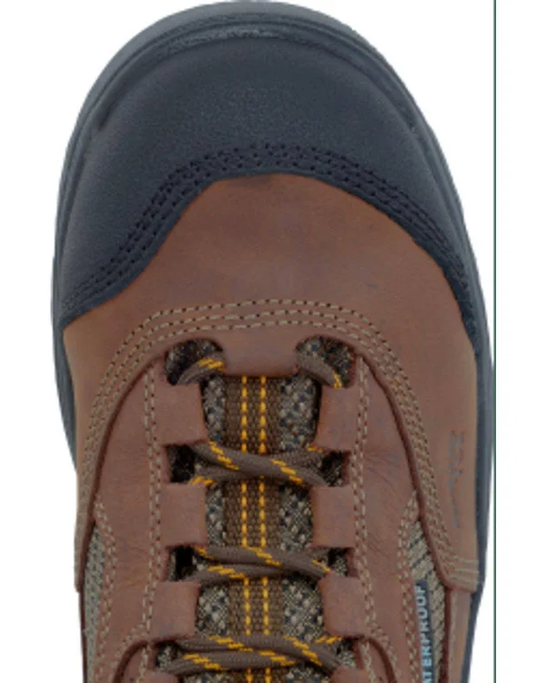Men's Carolina Ca4552 Waterproof Composite Toe Hiker - Size: 9, Brown