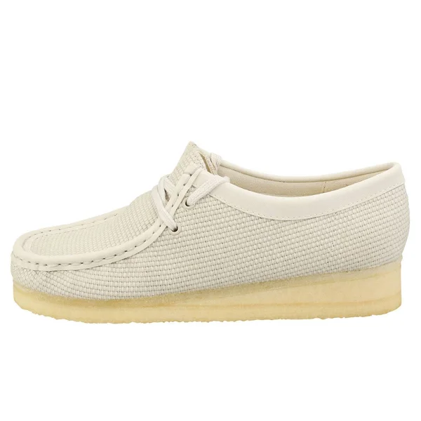 Clarks Originals Wallabee in Off White