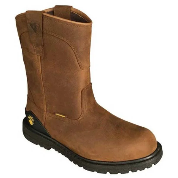 Herman Survivors Men's Bison Steel Toe Work Boot - Size: 12, Brown