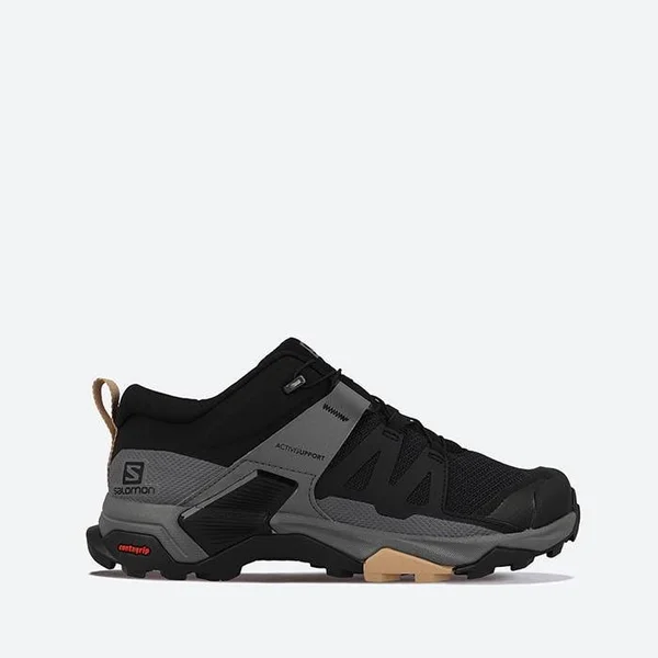Salomon Women's x Ultra 4 Shoe - 6 - Black, Quiet Shade, Sirocco