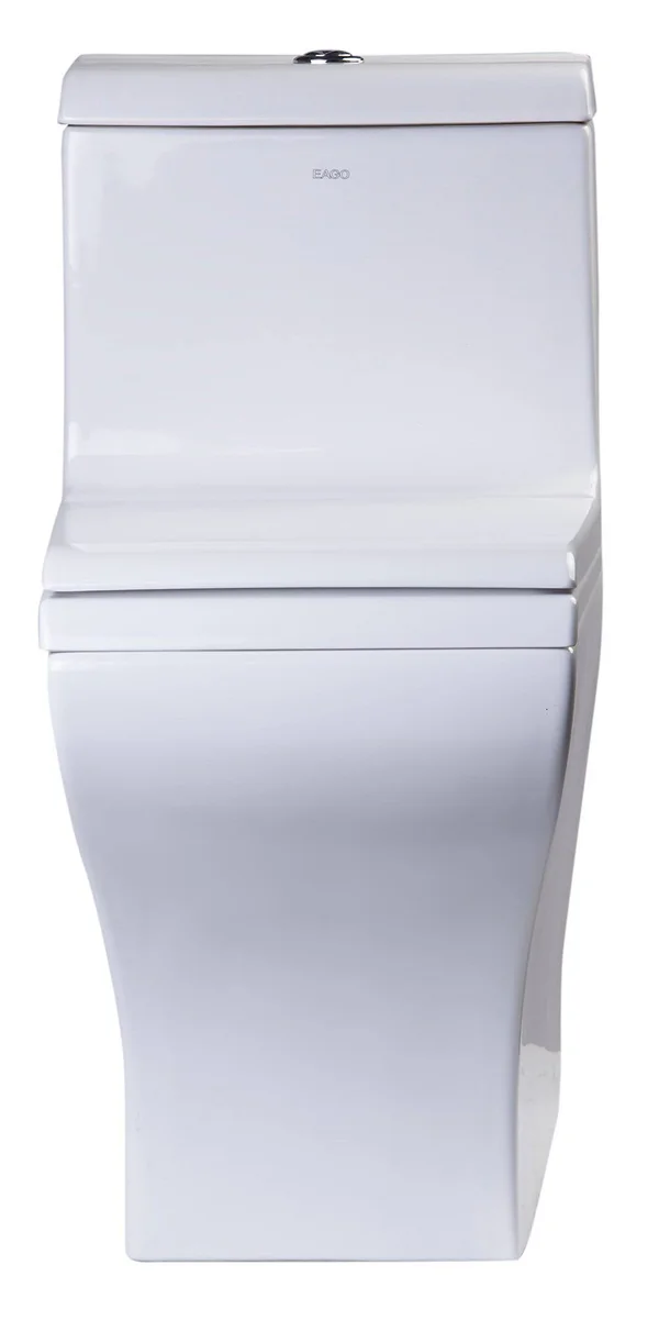 Eago TB356 Dual Flush One Piece Eco-Friendly High Efficiency Low Flush Ceramic Toilet
