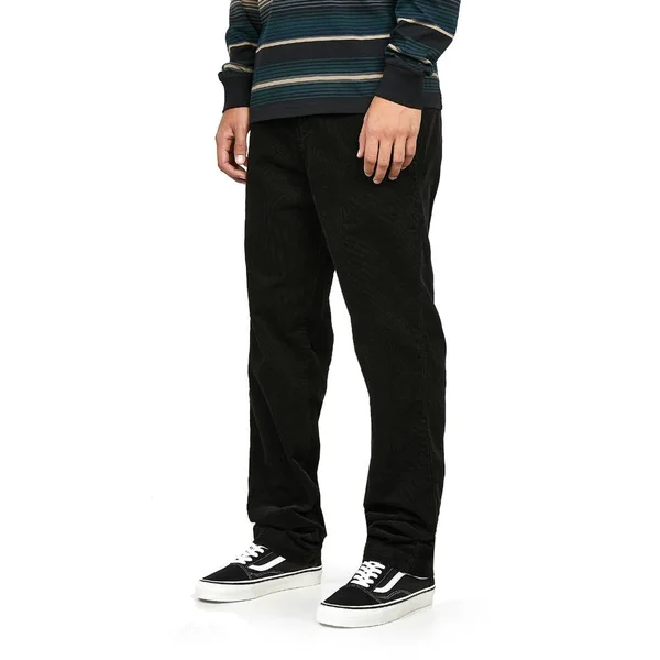 Carhartt WIP Master Pant Ford Corduroy - 15 Wales, 8 oz - Black Rinsed - 30/32 - Men