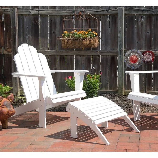 Linon Adirondack Chair - White