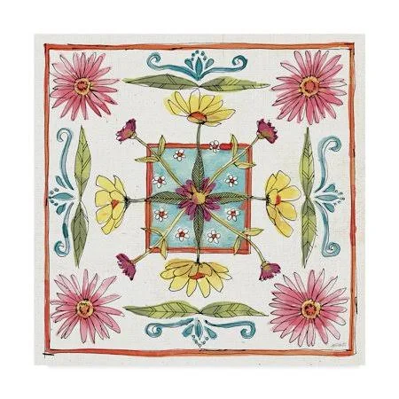 Trademark Fine Art 'Simply Petals X' Canvas Art by Anne Tavoletti, Size: 35 x 35