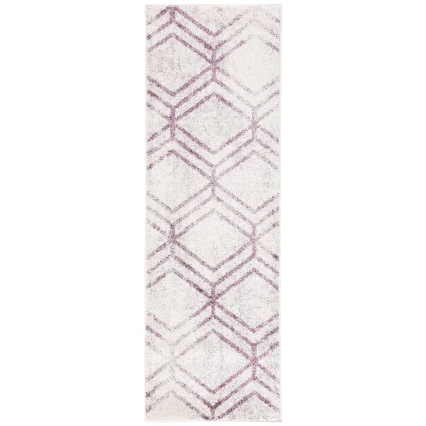 Safavieh Adirondack Rug Collection ADR253H - Black - Ivory - 6& x 6& Square