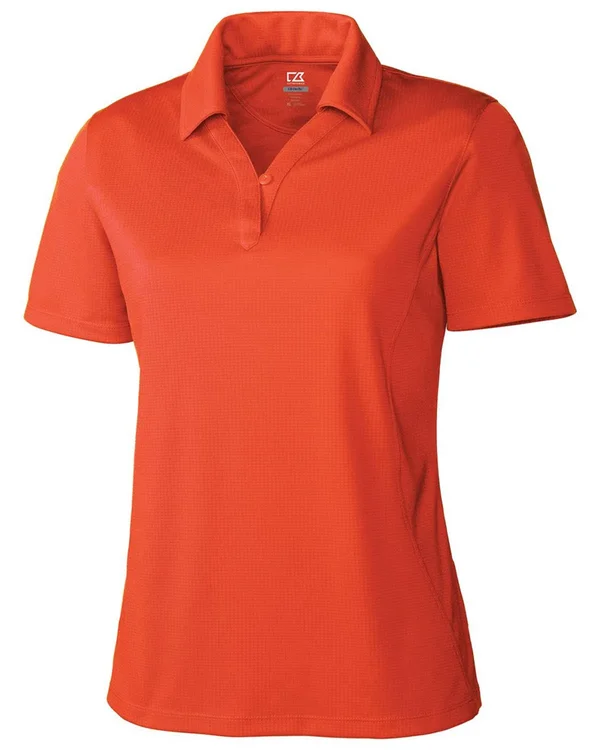 Cutter & Buck Women's DryTec Genre Polo, Size: XL, College Orange