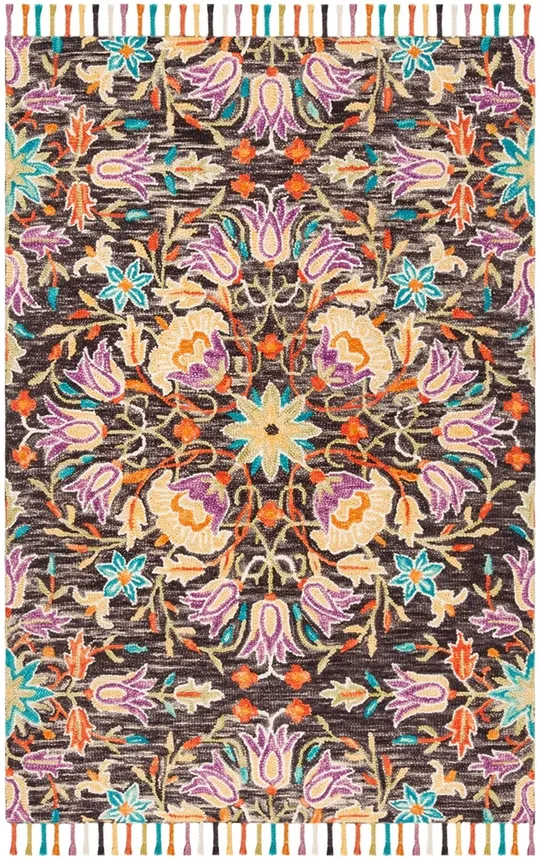 Safavieh Aspen APN115Z 8& x 10& Black - Purple Rug