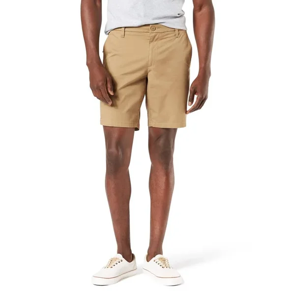 Dockers Men's Ultimate Supreme Flex Stretch Solid Shorts - Beige/Khaki
