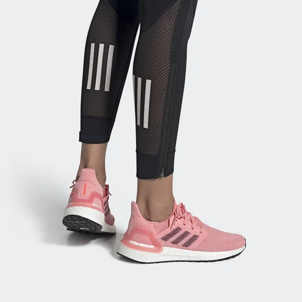 Adidas Ultraboost 20 Glory Pink/Maroon Women's Running Shoes - Size: 11