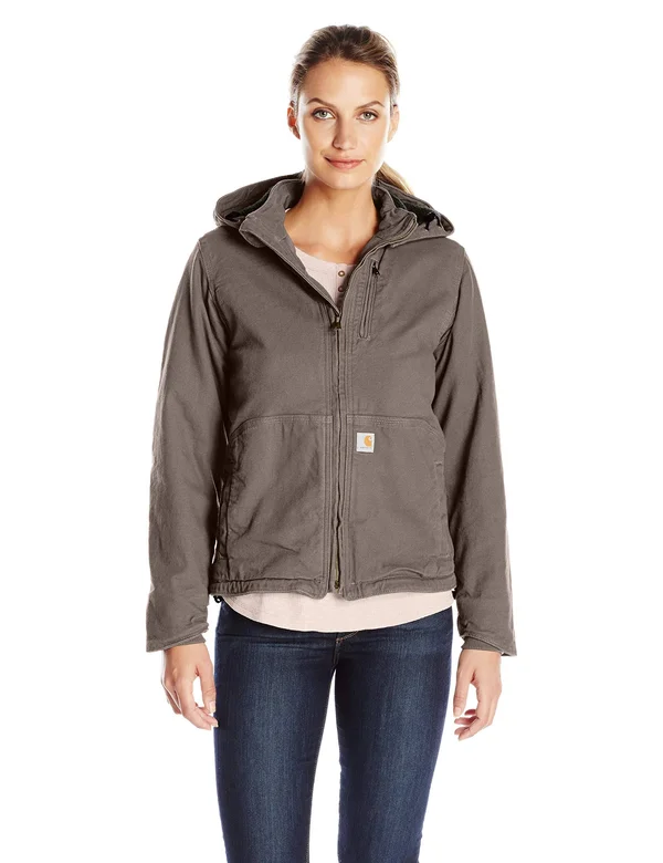 Carhartt Full Swing Caldwell Jacket, Women's Taupe Gray/Shadow