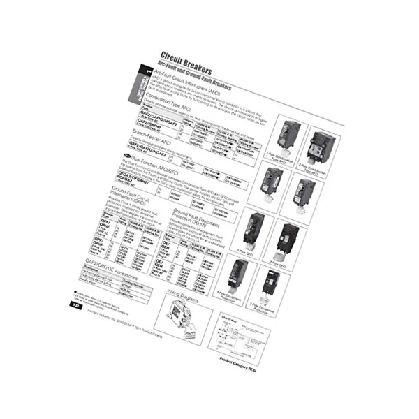 Siemens Q115DF 15-Amp AFCI/GFCI Dual Function Circuit Breaker, Plug on Load Center Style