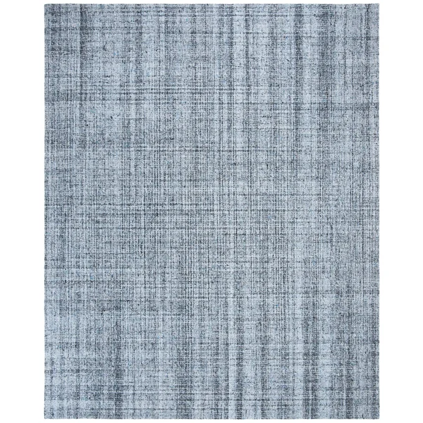 Safavieh 6& x 6& Round Abstract ABT604M Blue, Black Rug