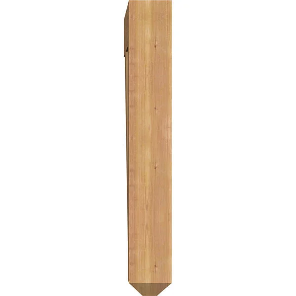 Ekena Millwork BKT06X30X38MRC04SWR 5 1/2x22W x 30x22D x 38x22H Merced Craftsman Smooth BRACKET - Western Red Cedar