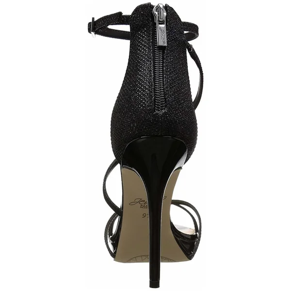 Badgley Mischka, Jewel Women's Galen Heeled Sandal, Black, DANILSA