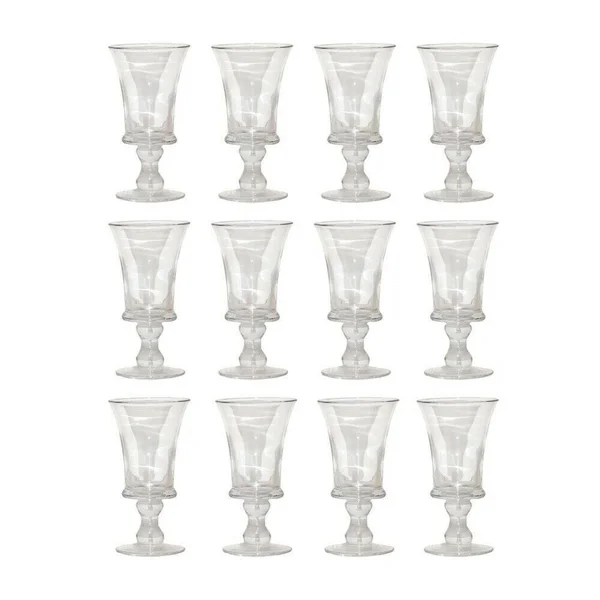 Clear 10 Ounce Wine Glasses Set of 12 Made of null in A Clear Finish Clear Finish - Bailey Street Home - 2499-Bel-3379862