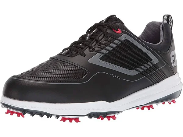 FootJoy Men's Fury Golf Shoes, Black