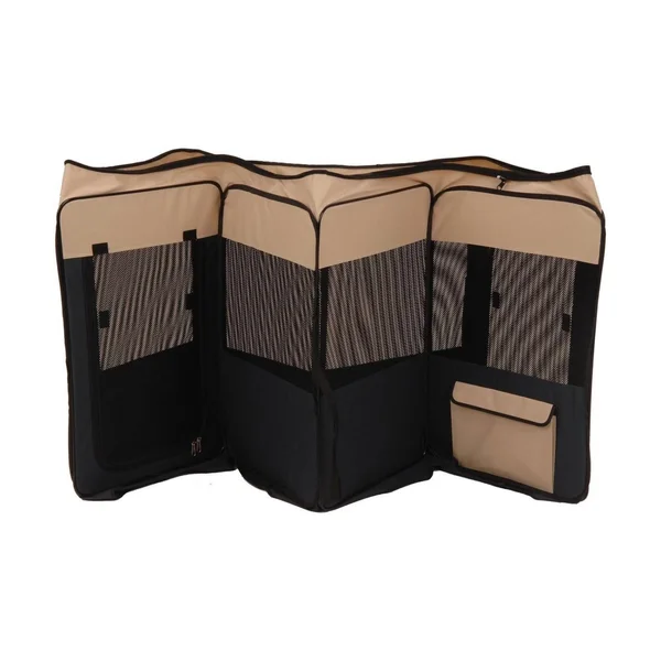 Precision Pet Premium Soft Side Dog Play Yard, 46 x 46 x 28 inches