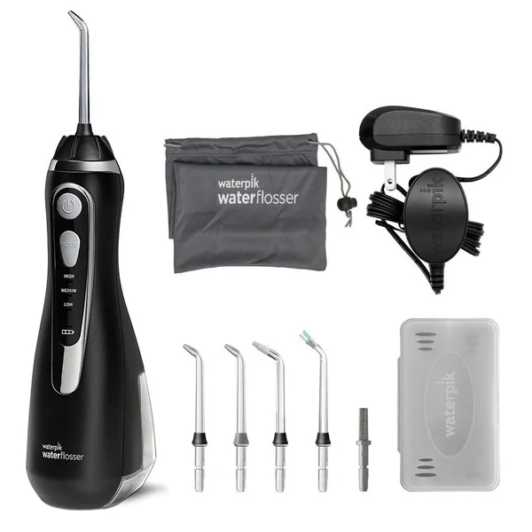 Waterpik Cordless Advanced Water Flosser - Black