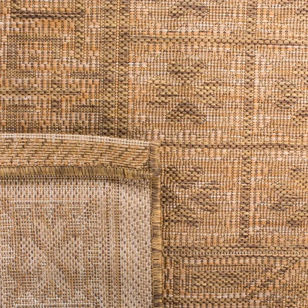 Safavieh Courtyard Area Rug CY6947 Gold - Natural, 9& x 12&