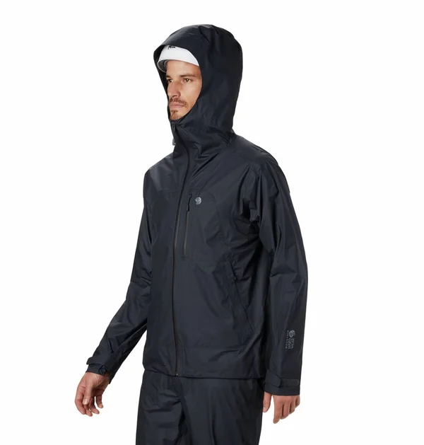 Mountain Hardwear Men's Exposure/2 GTX Paclite Stretch Pullover - Medium - Dark Storm