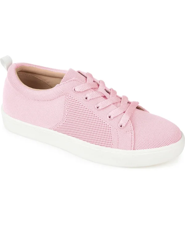 Journee Collection Kimber Comfort Foam Women's Sneakers, Size: 9 Wide, Pink