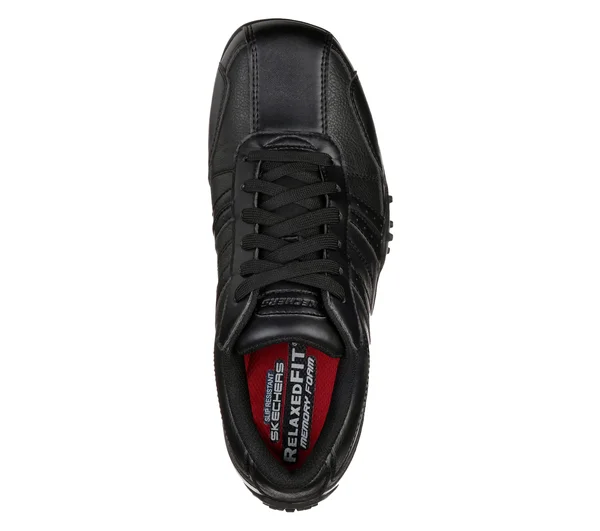 Skechers Men's Work Relaxed Fit Elston SR, Size: 11, Black